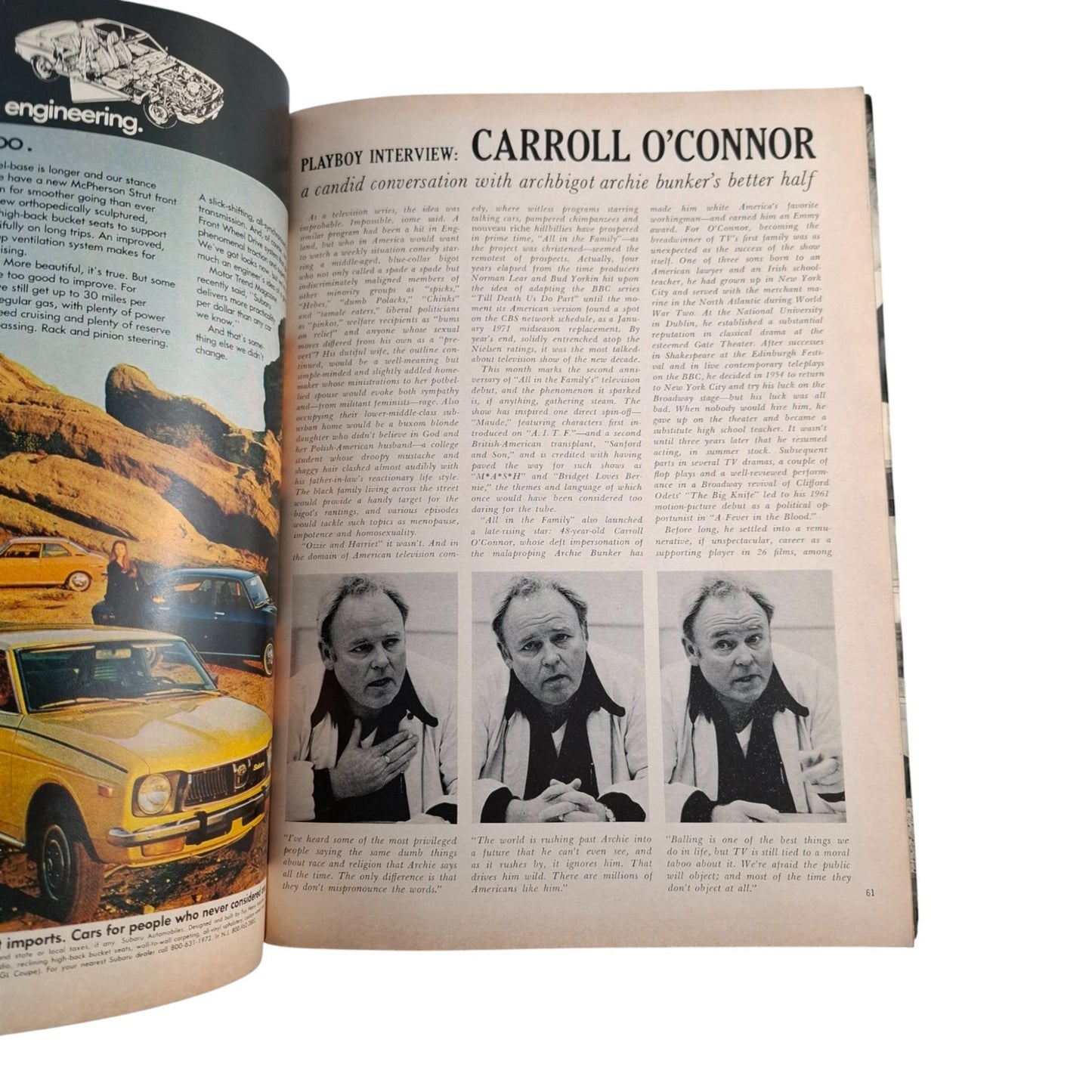 PLAYBOY Magazine US January 1973 - with Miki Garcia centrefold