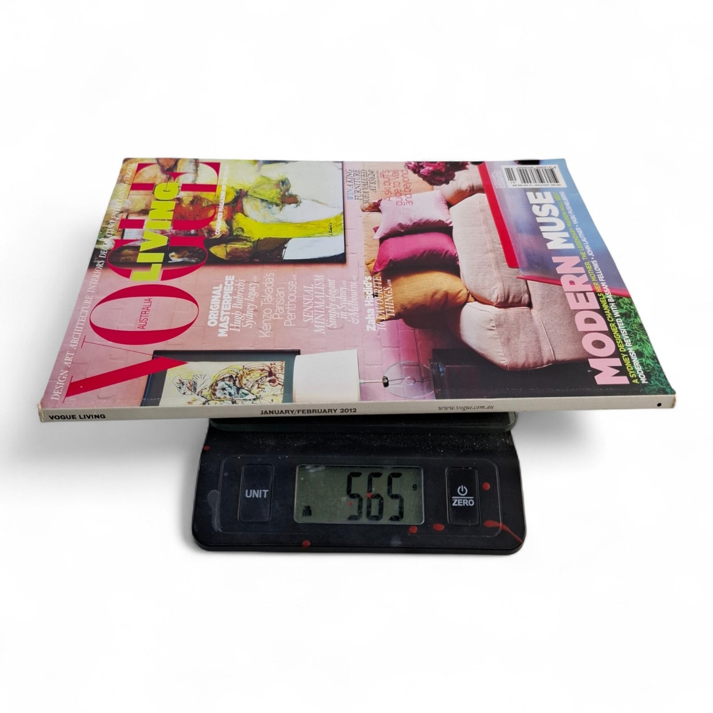 Vogue Living Australia Magazine January / February 2012 Kenzo Takada Zaha Hadid