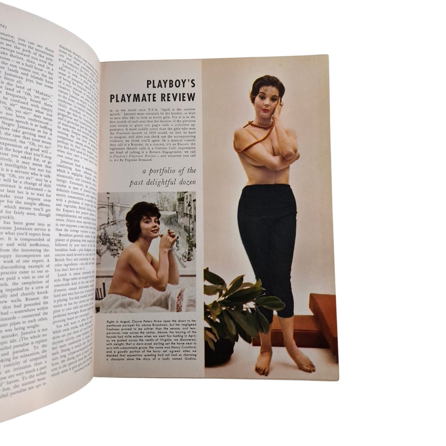 Playboy Magazine January 1960 Volume 7 #1 Holiday Issue Stella Stevens