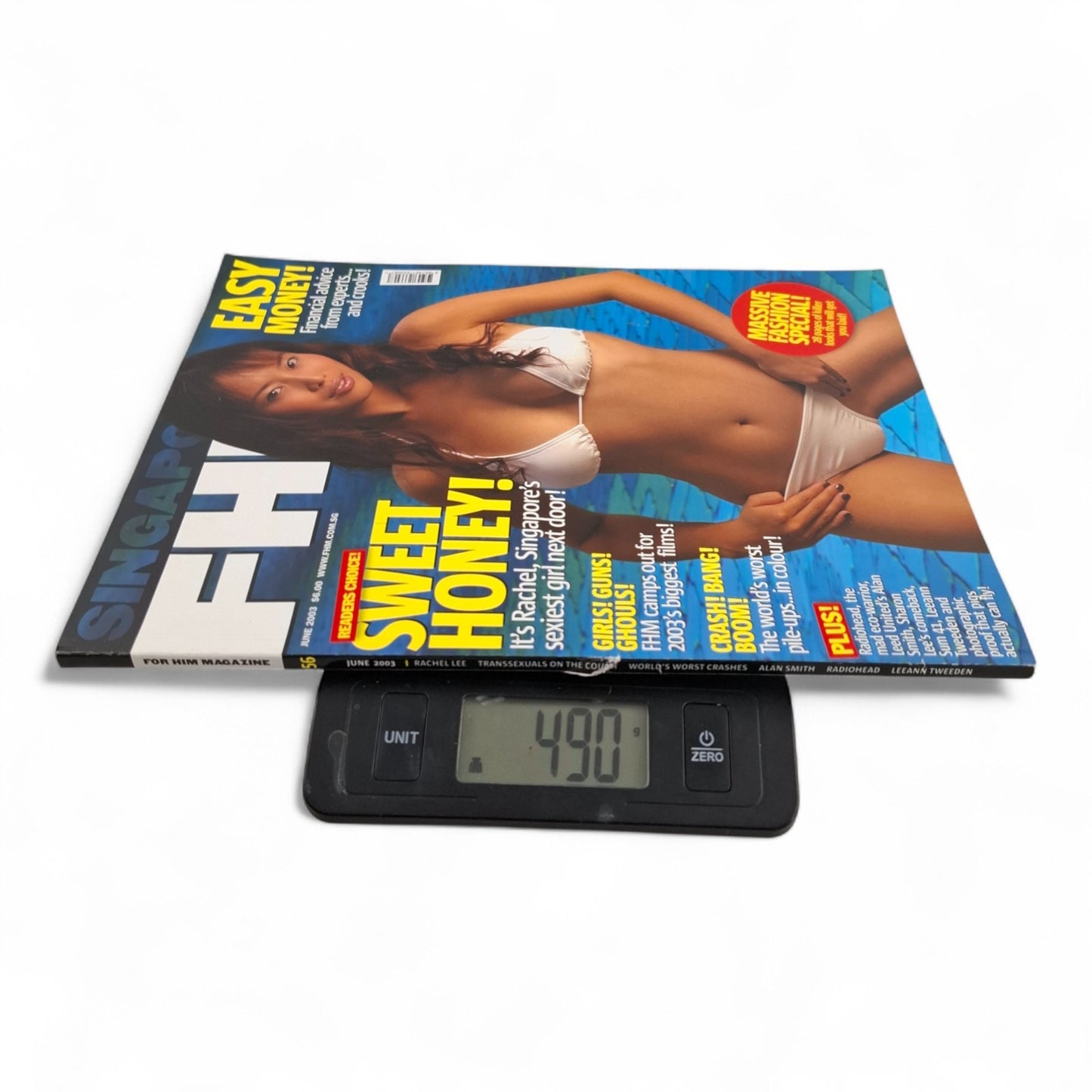FHM Singapore Magazine - Rachel Cover #45 June 2003