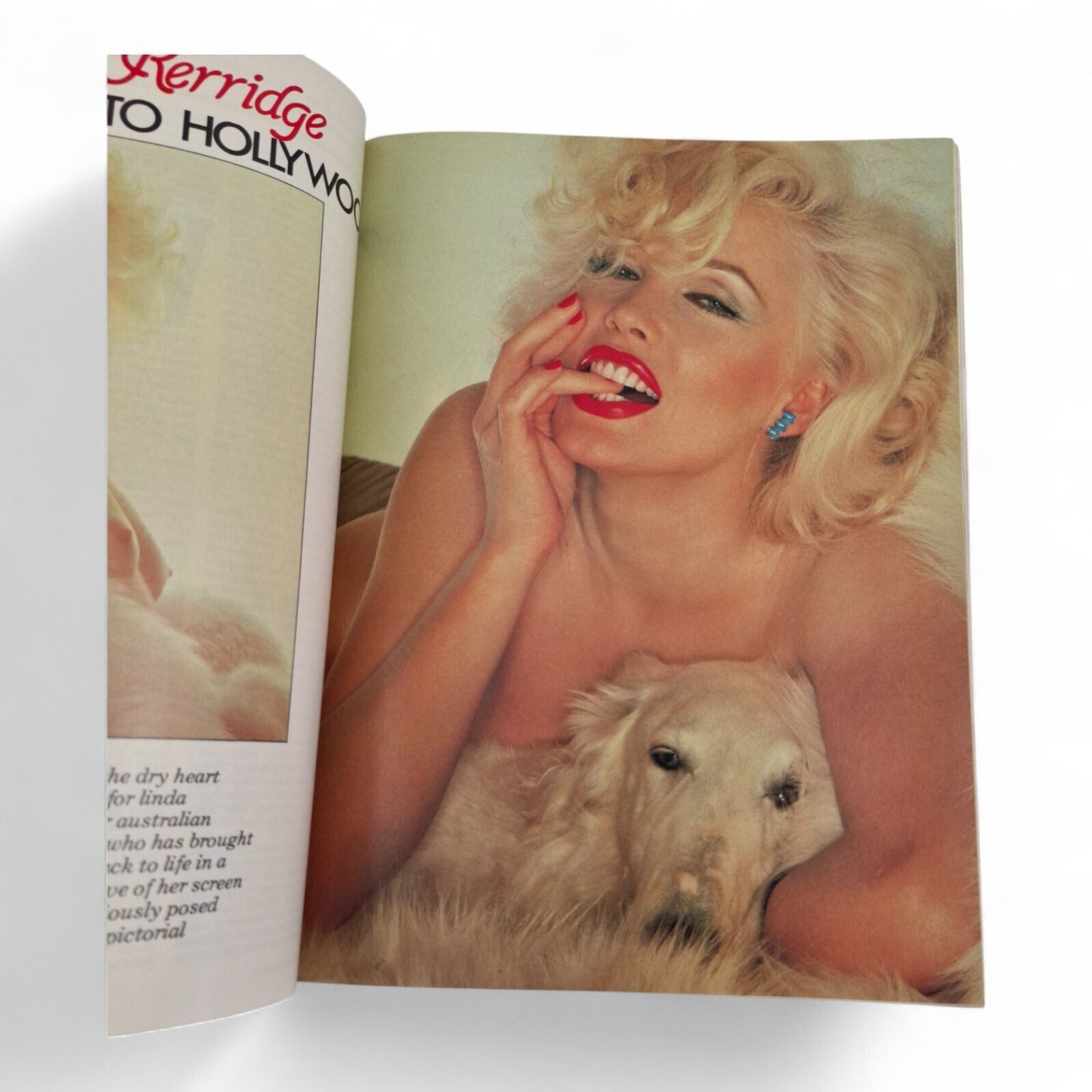 Australian Playboy Magazine December 1980 Linda Kerridge Cover