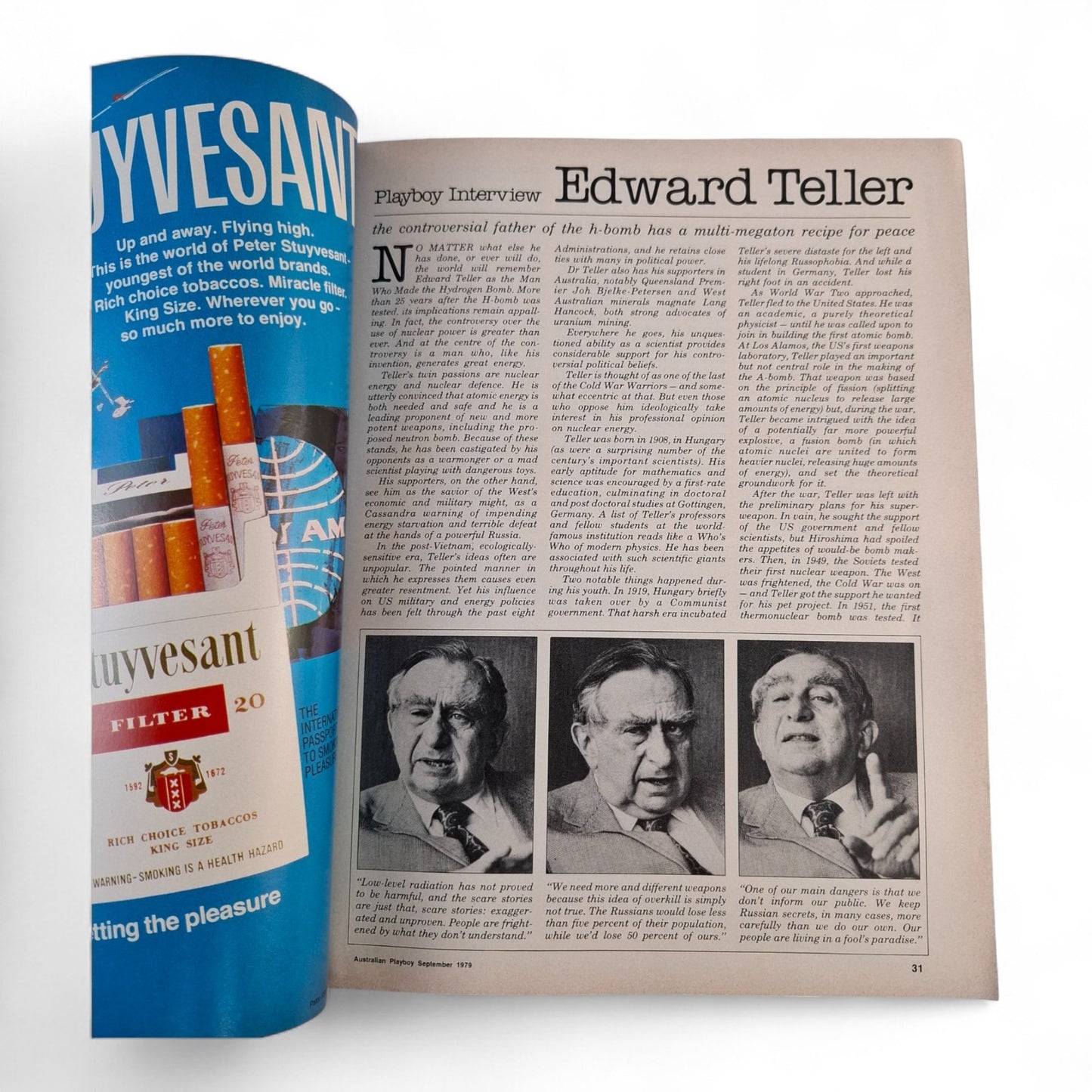 AUSTRALIAN PLAYBOY Magazine September 1979 Kylie Foster