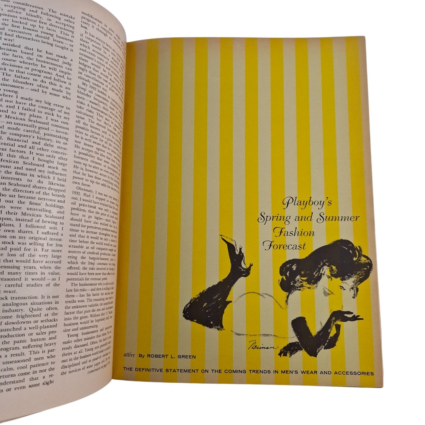 PLAYBOY Magazine April 1961 Femlin / Nancy Nielsen (PAGES MISSING)