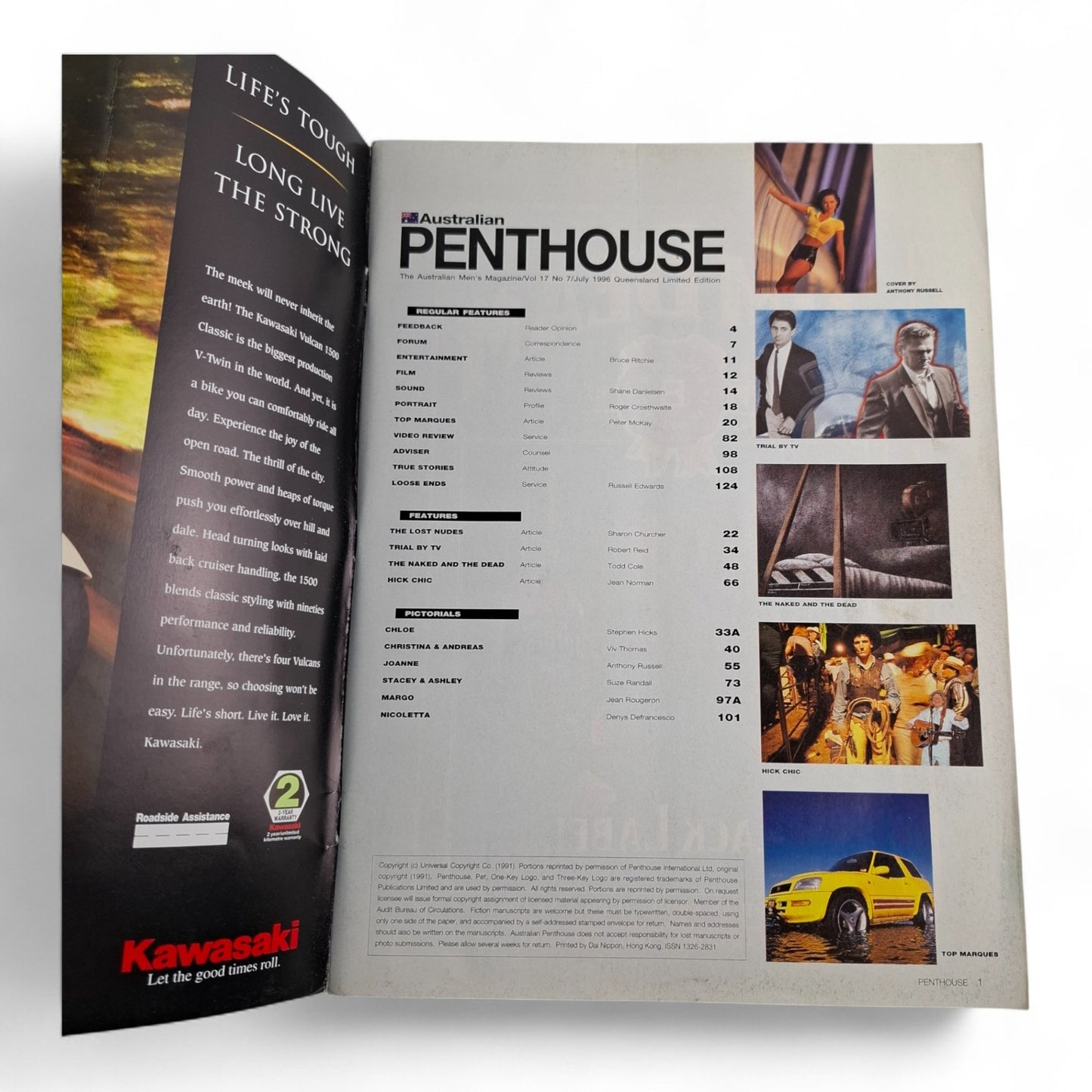 Australian Penthouse Magazine - Limited Edition July 1996