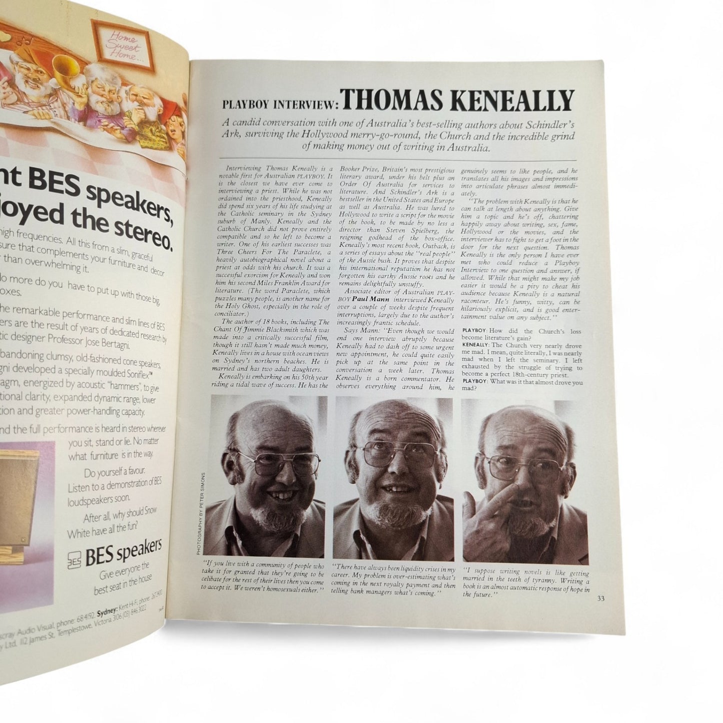 Australian Playboy - April 1985 - Susan Dean, Donna Smith + Thomas Keneally