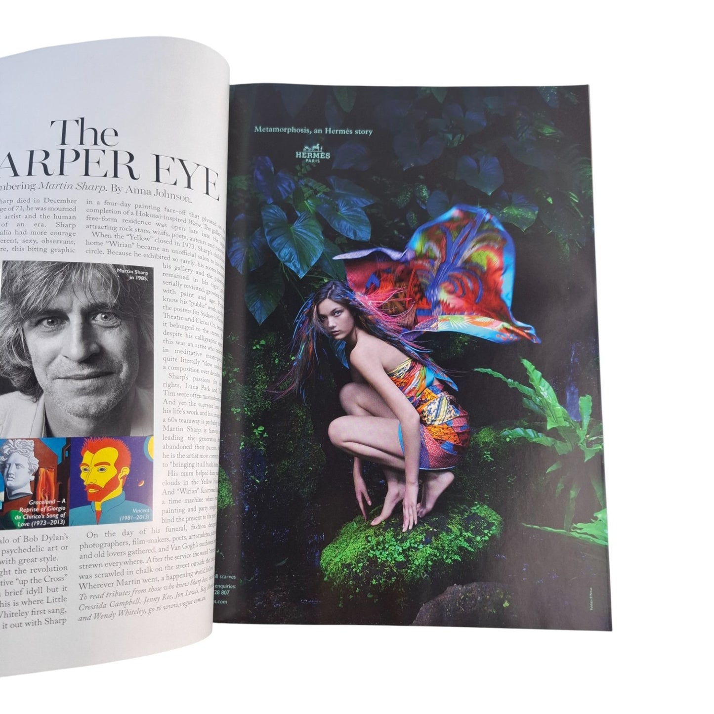 Vogue Australia Magazine March 2014 Mia Wasikowska Cover EXCELLENT