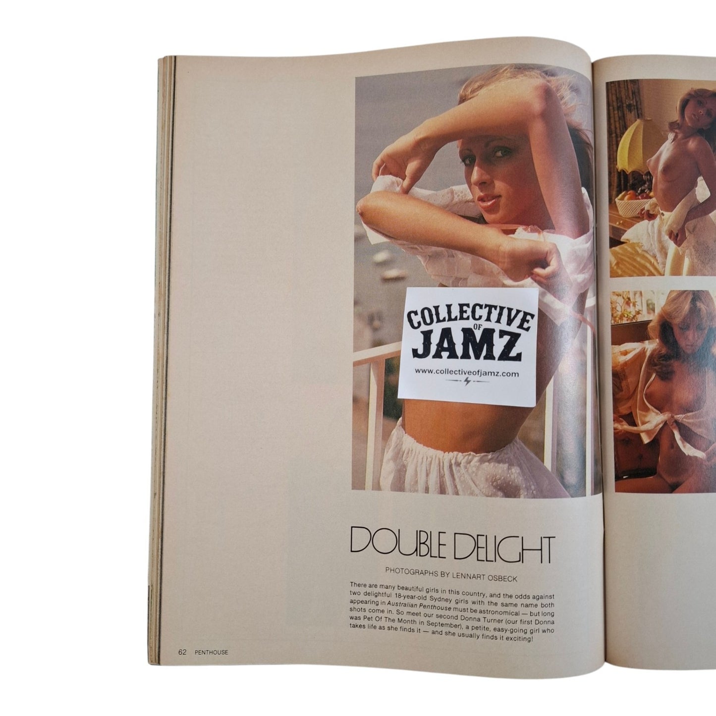 Australian Penthouse Magazine January 1981 Anna Knappe / Donna Turner + Calender