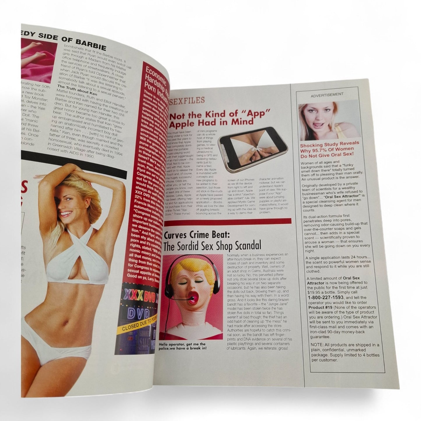 AMERICAN CURVES Magazine - GLUTES Fall 2009 with Michele Levesque on the cover