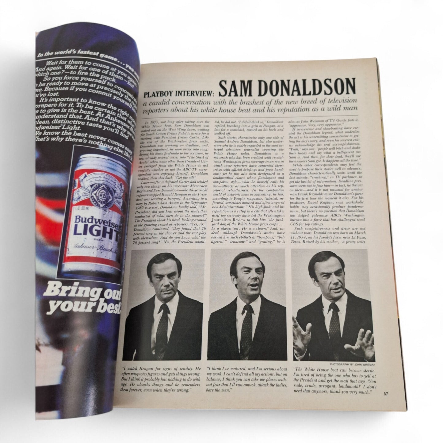 PLAYBOY MAGAZINE March 1983 Kim McArthur, Kelly Tough, Karen Witter Complete