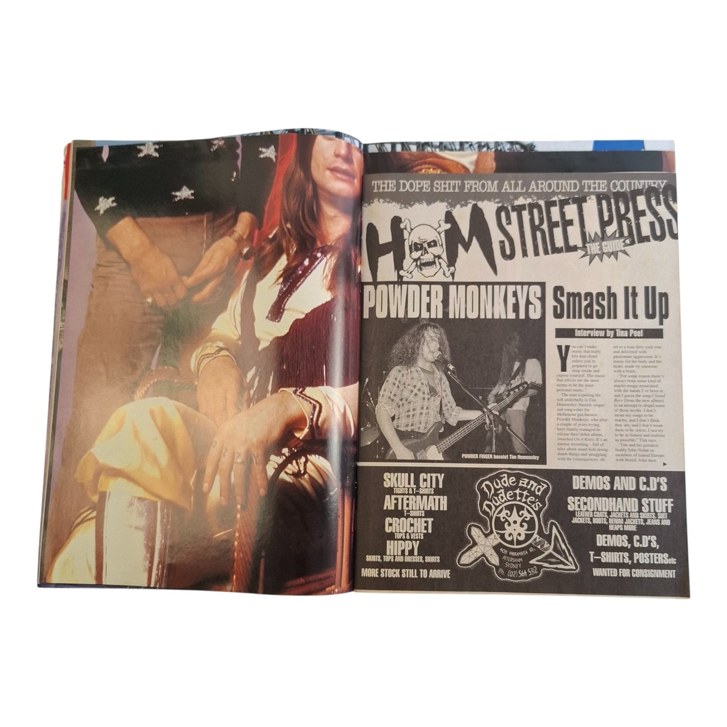 Hot Metal #62 Music Magazine April 1994 Rollins / Nine Inch Nails