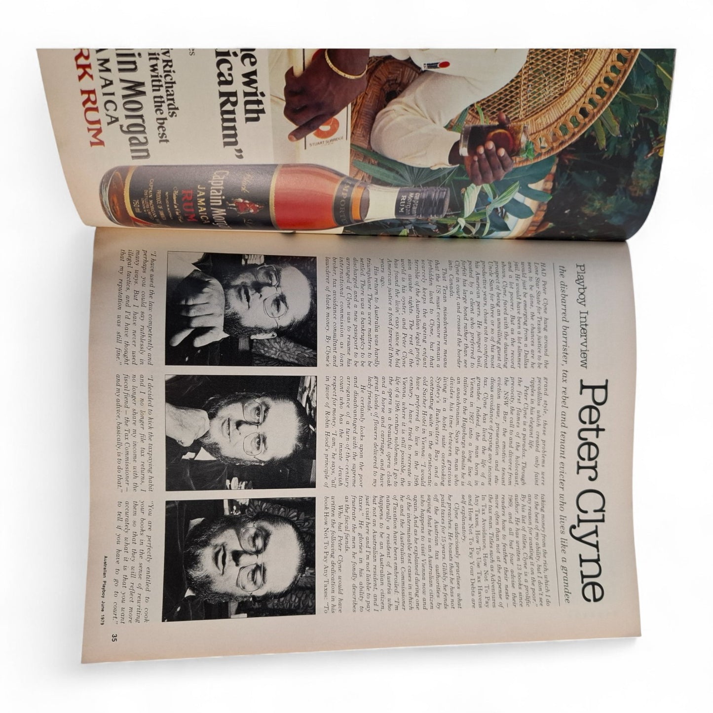 AUSTRALIAN PLAYBOY Magazine 5th issue June 1979 - Kareen Michele Centrefold