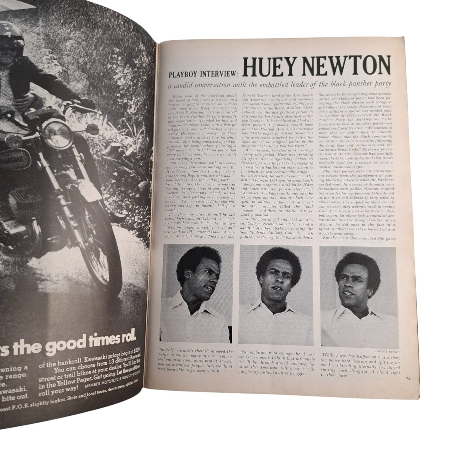 Vintage Playboy Magazine May 1973 Bernie Becker