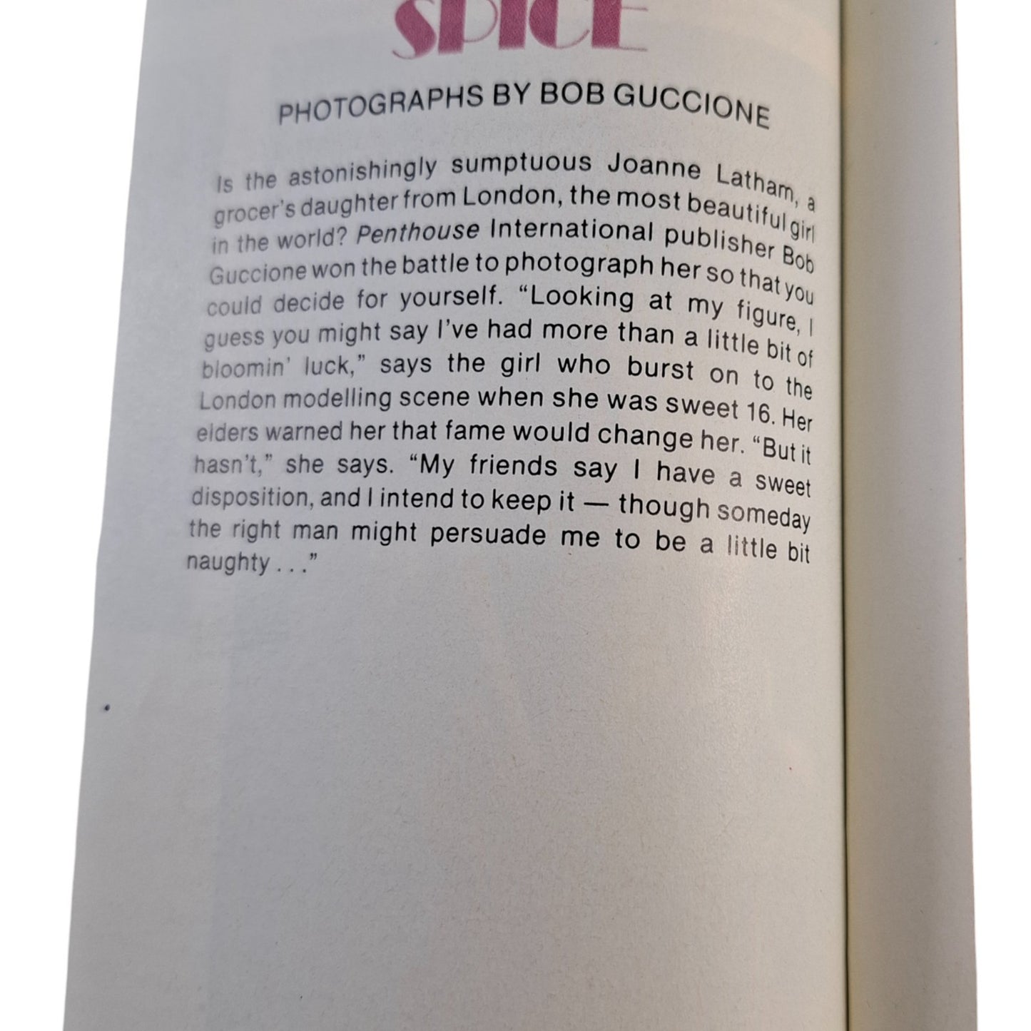 AUSTRALIAN PENTHOUSE - Men's Magazine November 1979 Joanne Latham