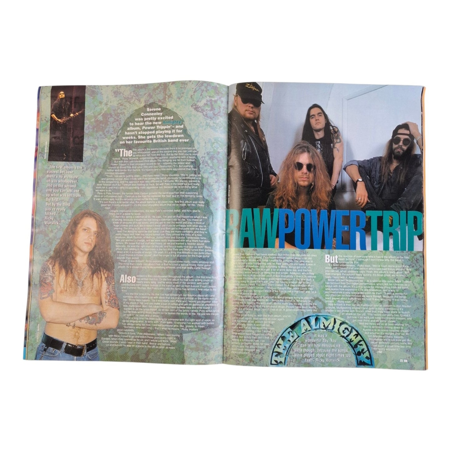 Hot Metal Magazine #51 May 1993 Faith No More / Dee Snider / Ozzy