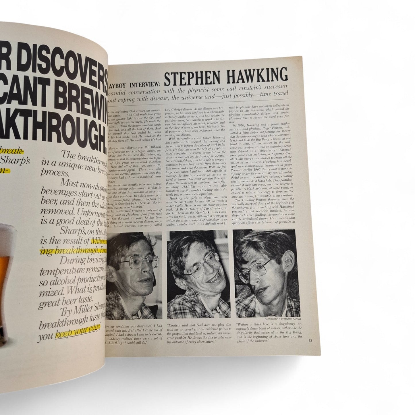 PLAYBOY MAGAZINE April 1990 Deborah Driggs Lisa Matthews