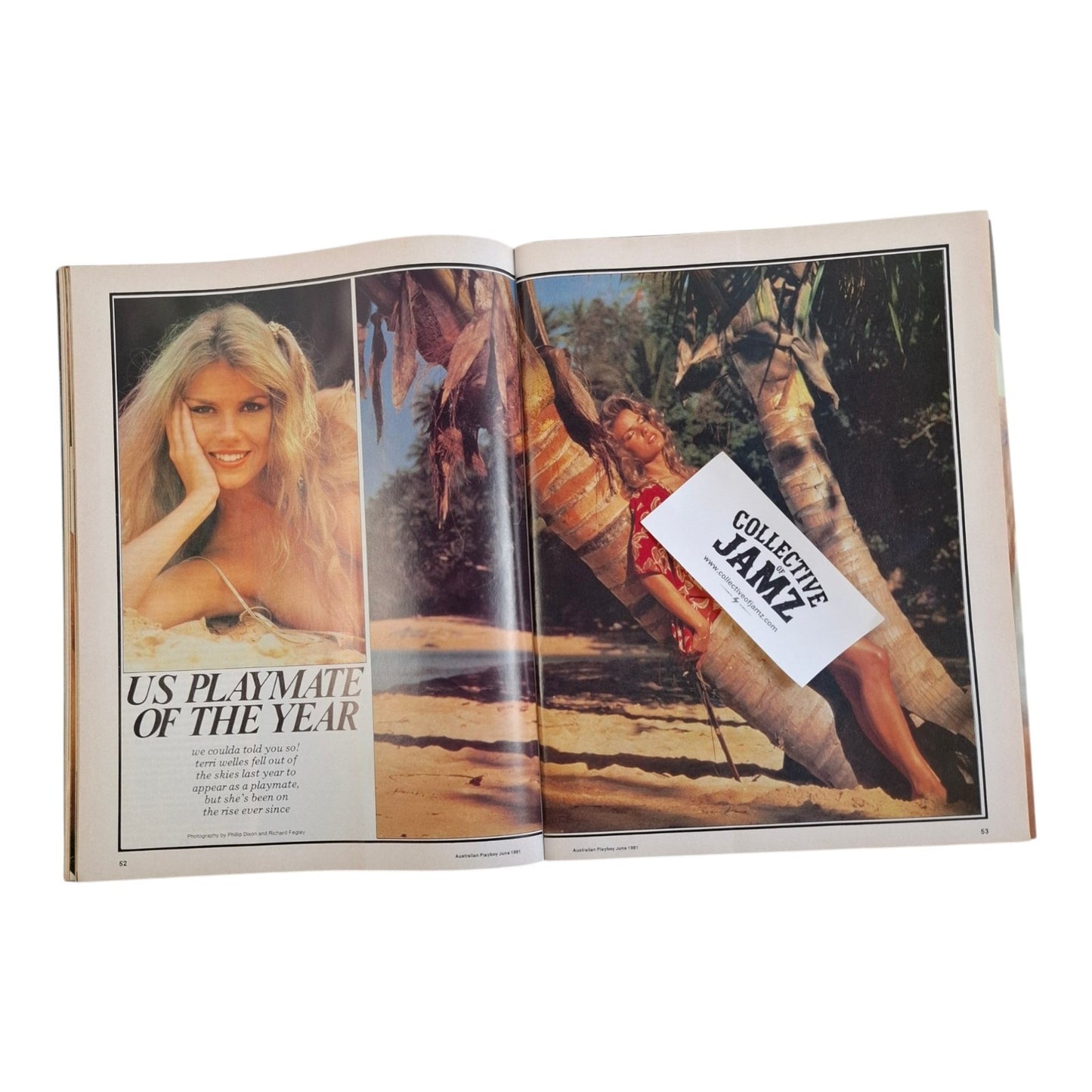 Australian Playboy Magazine June 1981 Denise Gauthier / Julie King