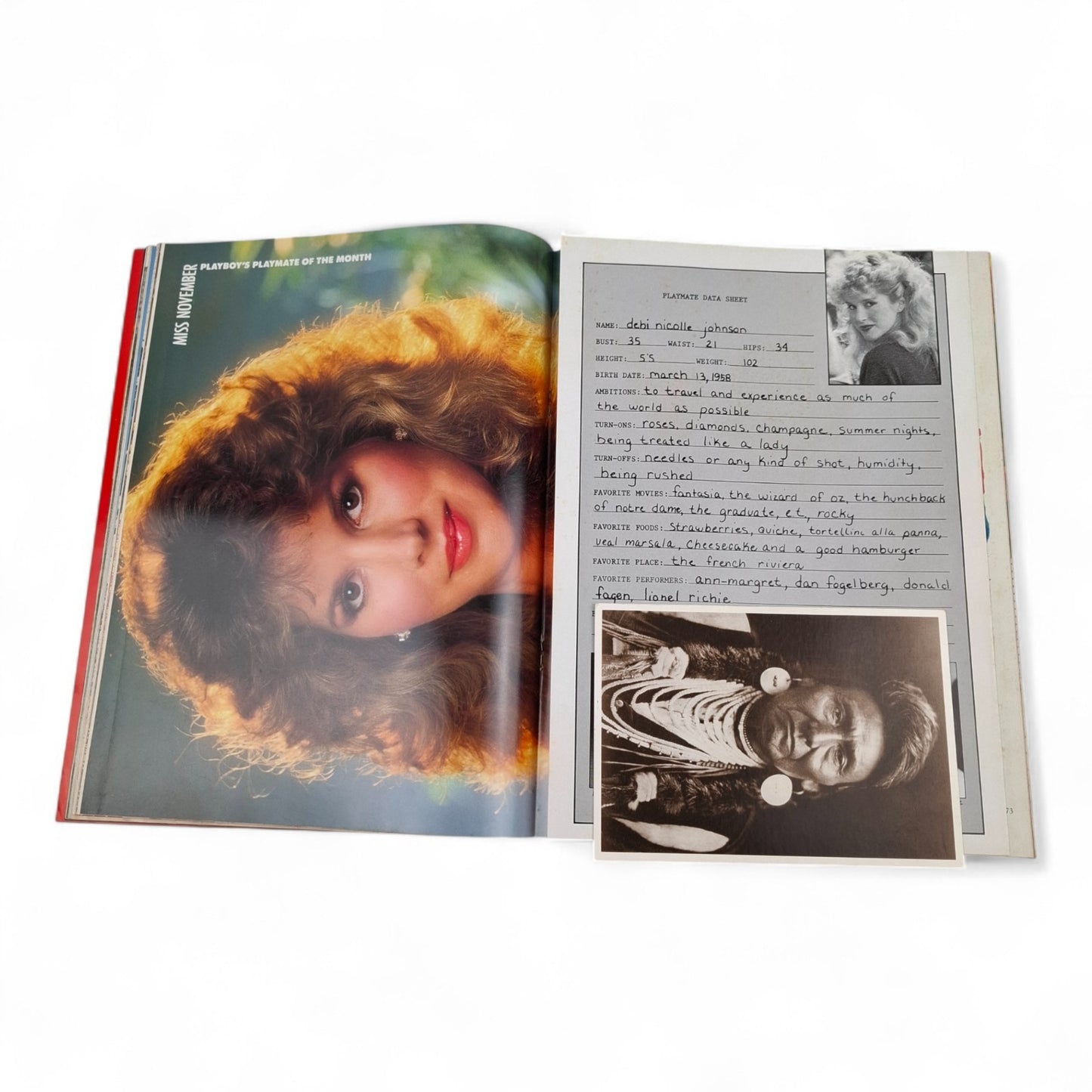 Australian Playboy Magazine November 1984 Millie Hobbs Debi Johnson