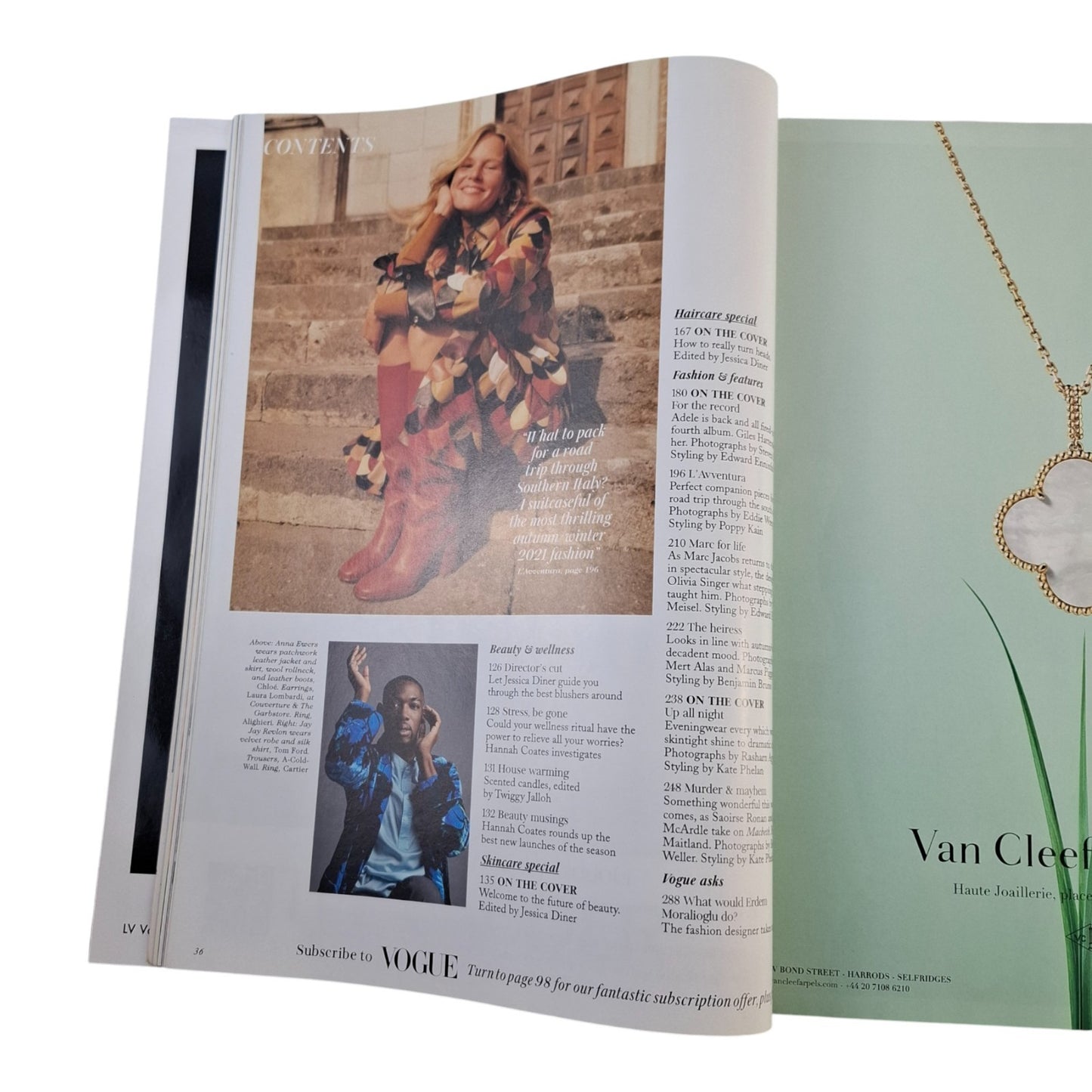 British Vogue U.K Magazine November 2021 Adele Cover