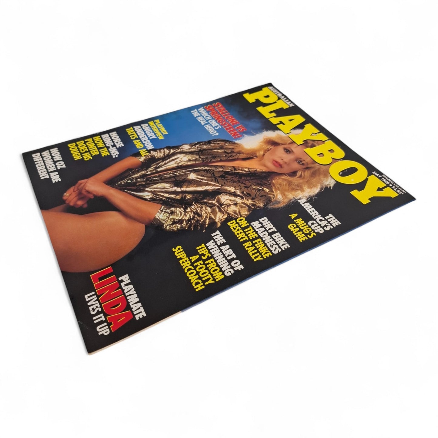 Australian Playboy Magazine May 1986 Linda Dubbeldeman