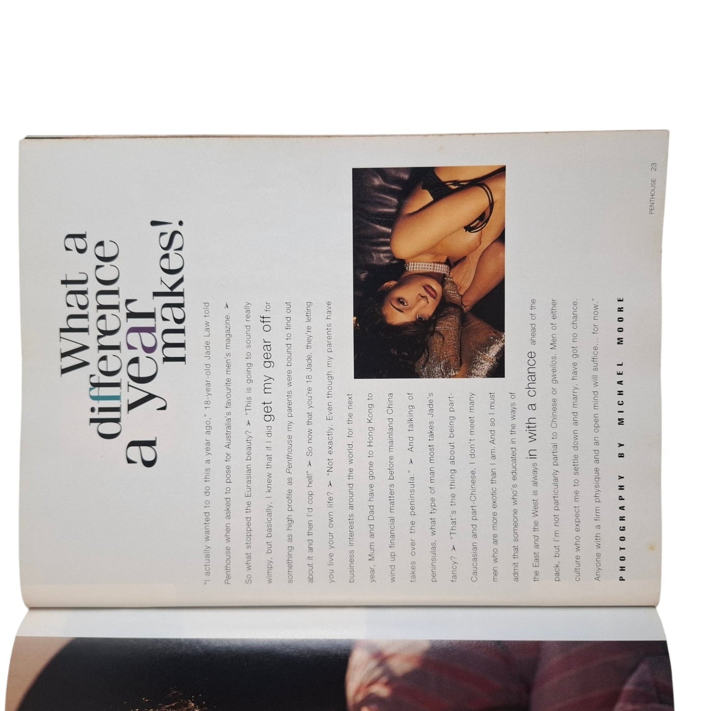 AUSTRALIAN PENTHOUSE Magazine October 1996 Natasha Celeste / Jade Law
