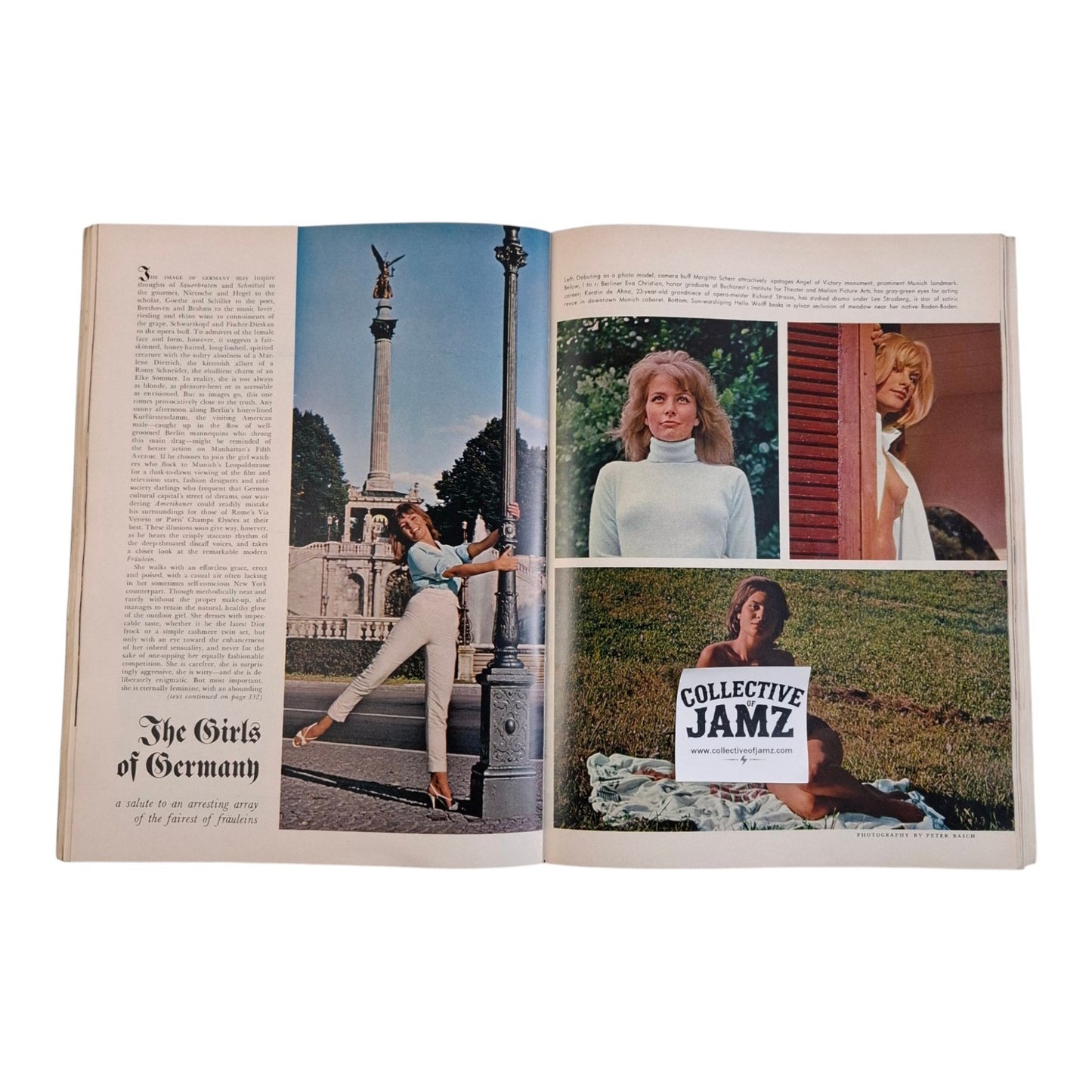 PLAYBOY Magazine November 1964 Maria Hoff / Kai Brendlinger NO C/F