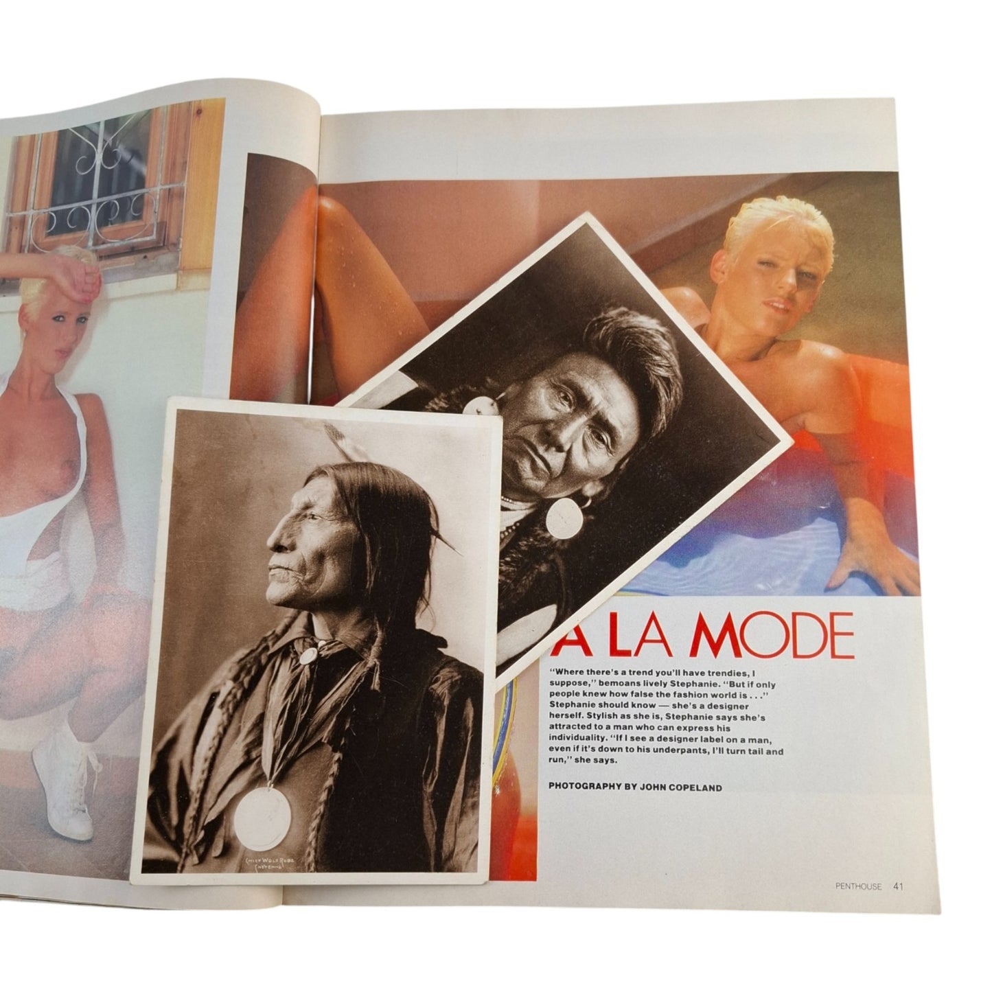 Australian Penthouse Magazine - Black Label May 1989 Angie Burton