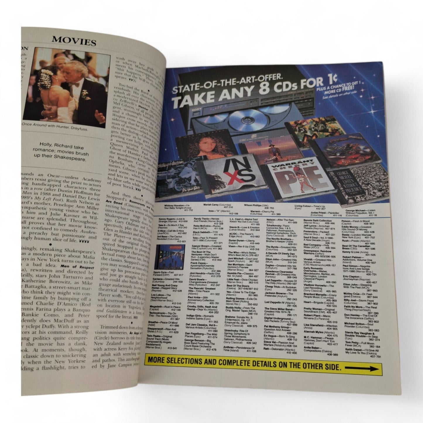 Playboy Magazine March 1991 STEPHANIE SEYMOR