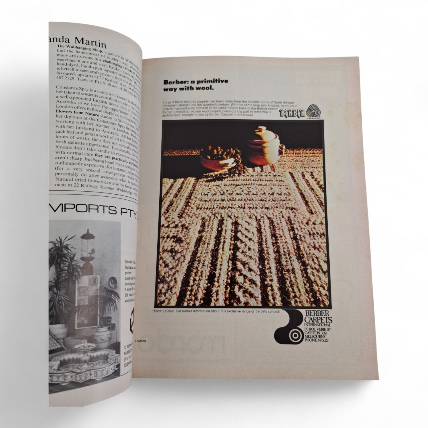 Vintage Vogue Living Australian Magazine - No. 2 1976