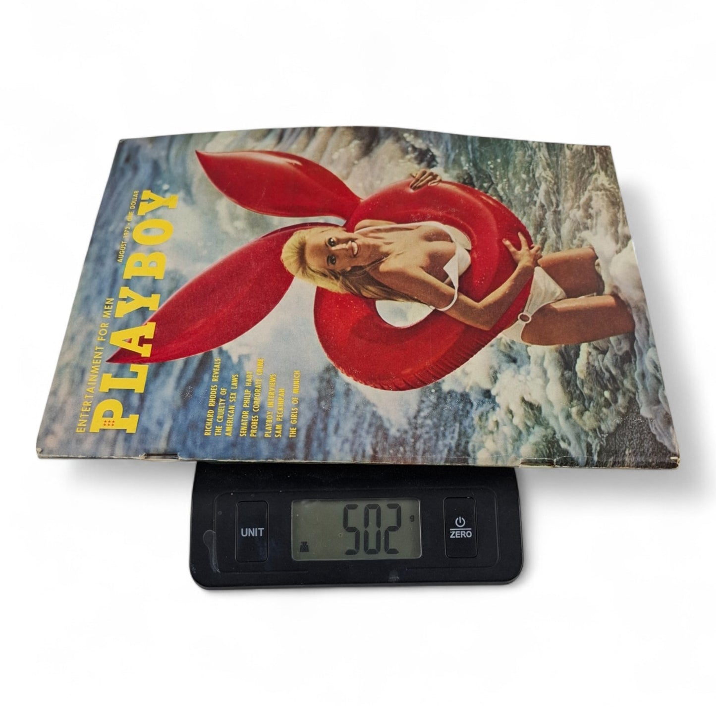 PLAYBOY Magazine August 1972 Carol Vitale COMPLETE