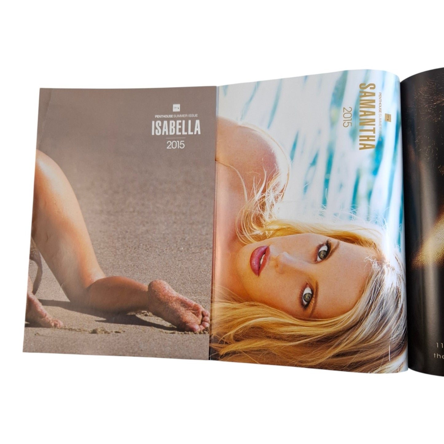 Australian Penthouse Magazine January Feb 2015 Samantha Saint / Isabella