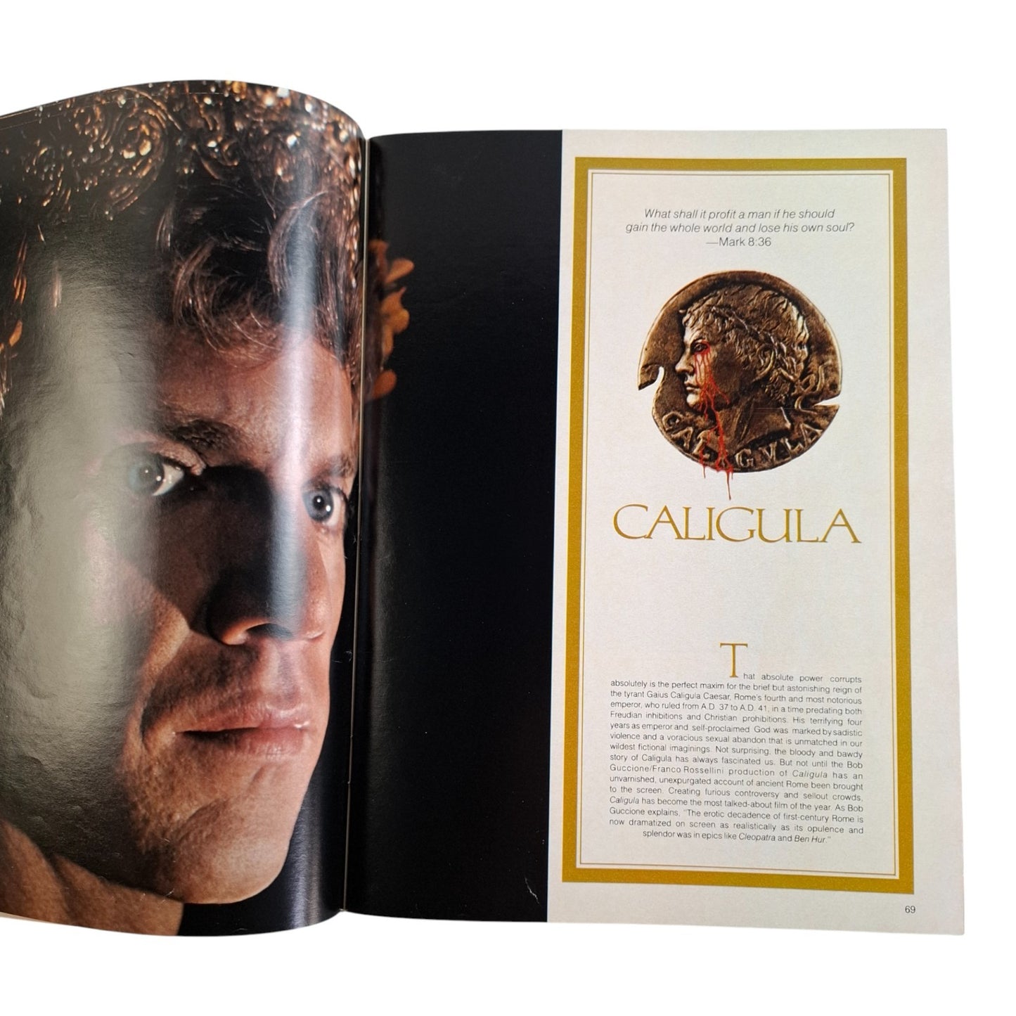 PENTHOUSE Magazine May 1980 Mirella Dangelo in Caligula / Monika Kaelin
