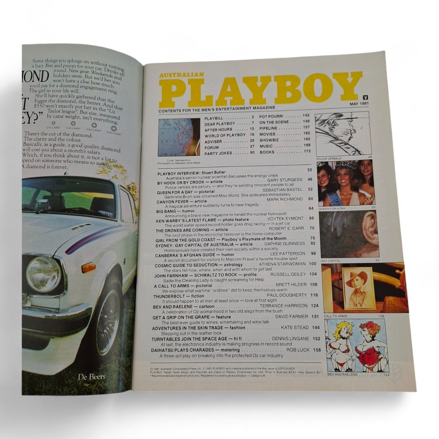 Australian Playboy - May 1981 - Gabriella Brum, Michelle Randell, Ken Warby