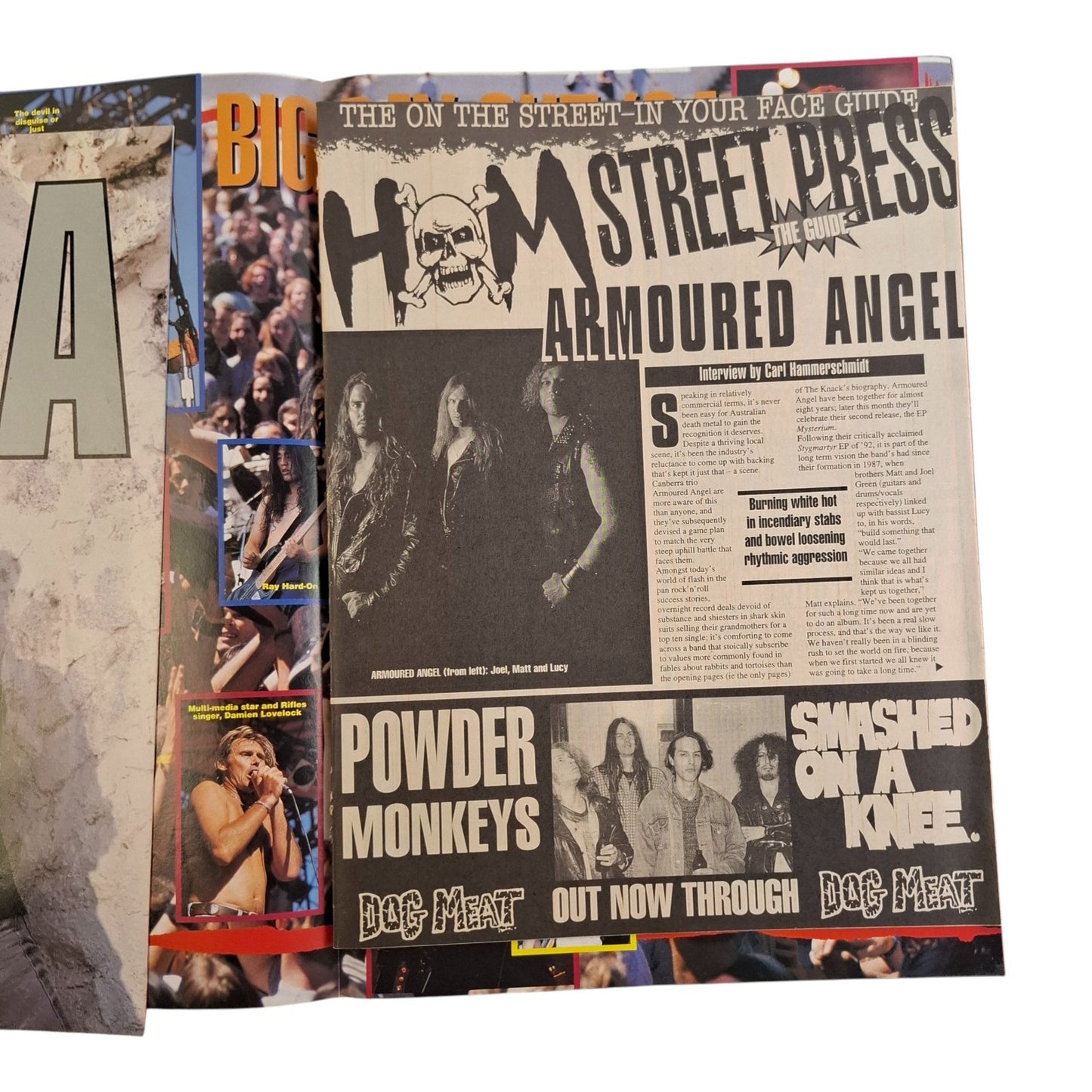 Hot Metal #61 Music Magazine March 1994 Pantera / Big Day Out