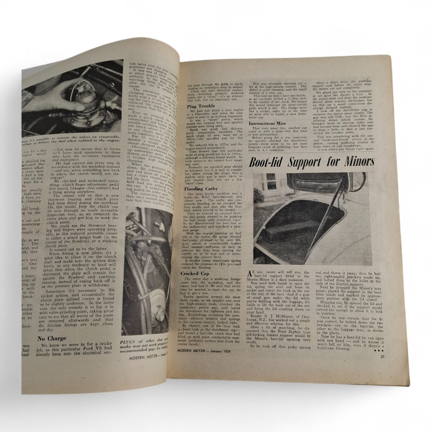 Modern Motor Magazine January 1959 Ascort TSV 1300