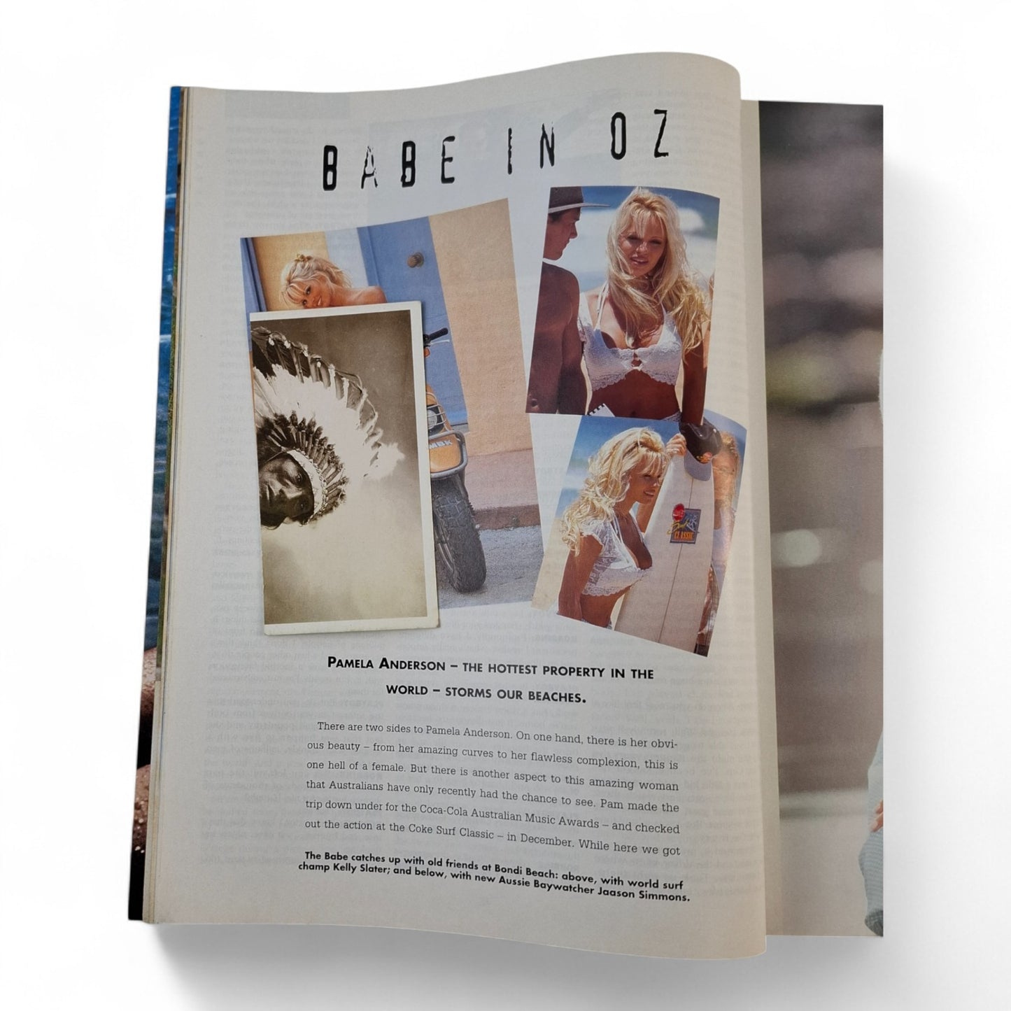 Australian Playboy Magazine April 1995 Pamela Anderson.