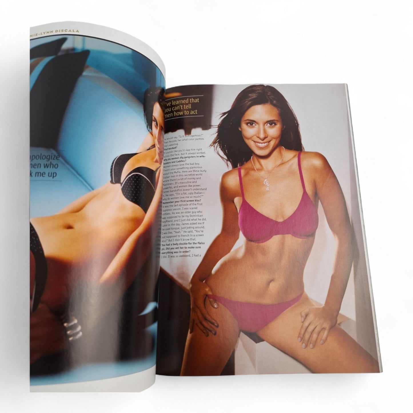 FHM Magazine U.S April 2004 - Jamie-Lynn Discala