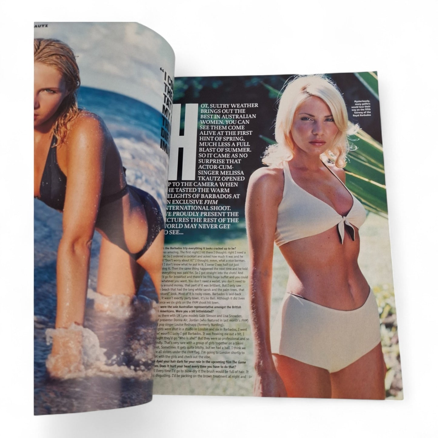 FHM Magazine Australia April 1999 Dr. Katrina Warren