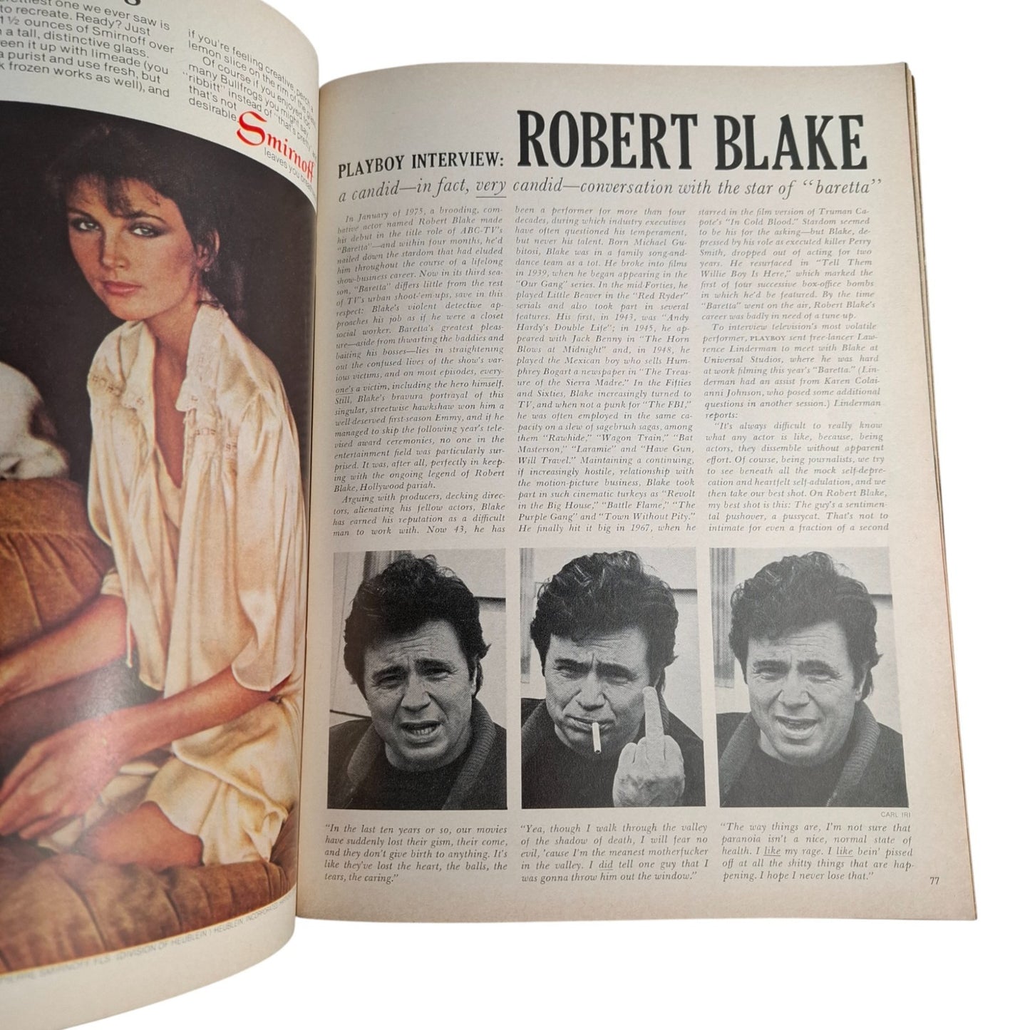 Playboy Magazine June 1977 Patti McGuire / Virve Reid