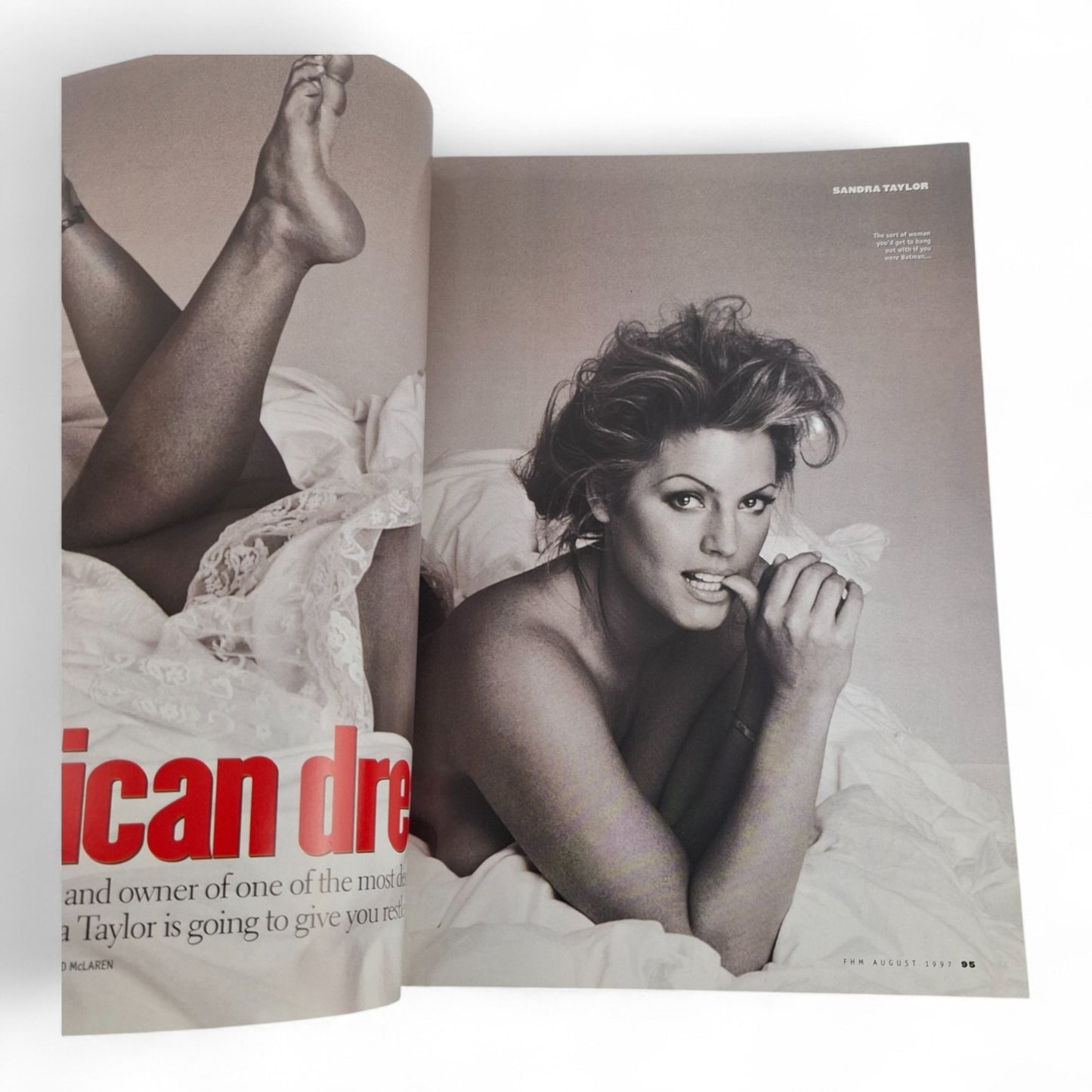 FHM Magazine U.K #91 - August 1997 - Vendela