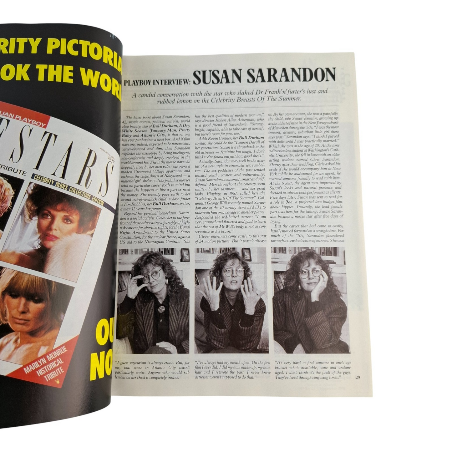 Australian Playboy Magazine July 1989 Natalya Negoda / Helen Bo Bliss