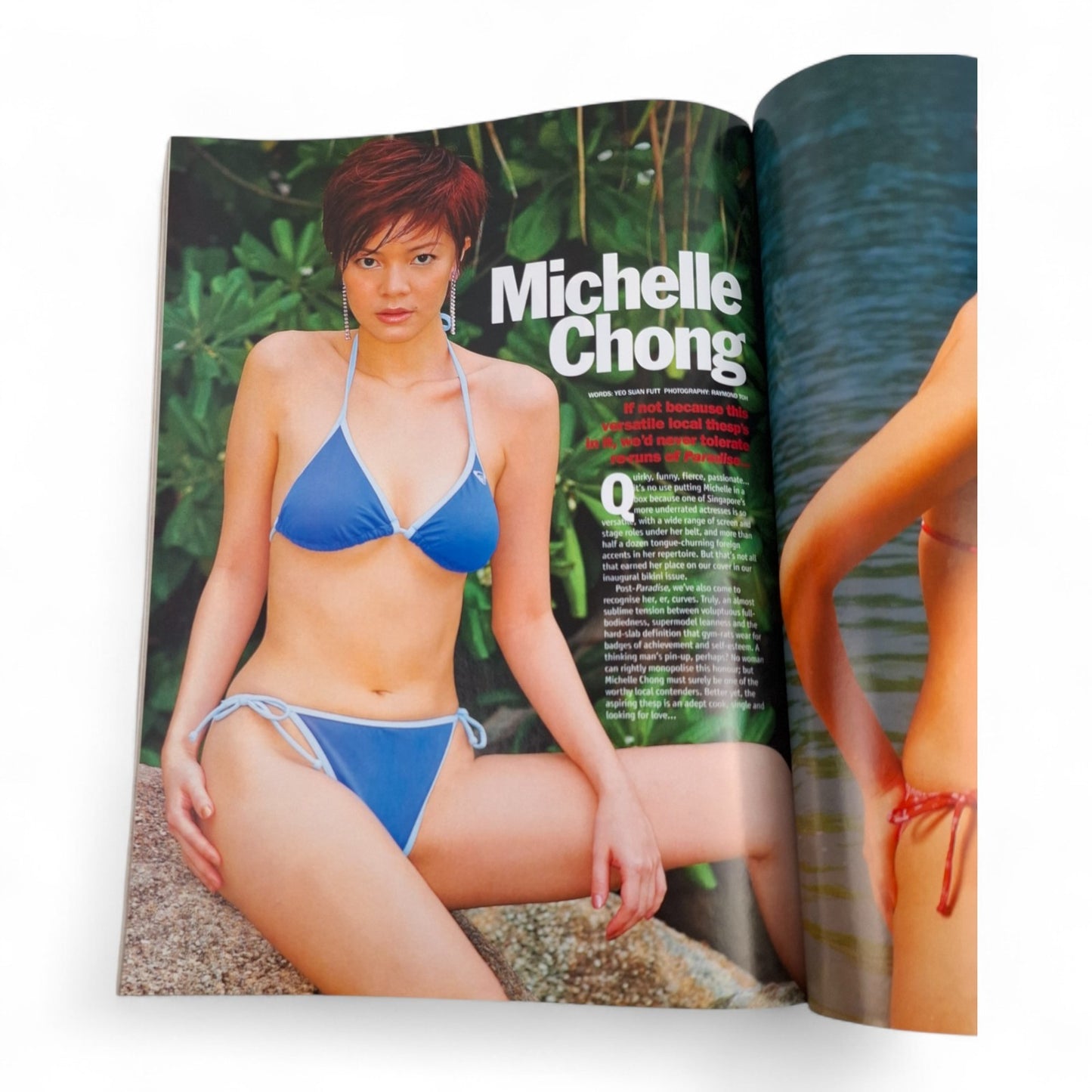 FHM Singapore Magazine - February 2002 Michelle Chong