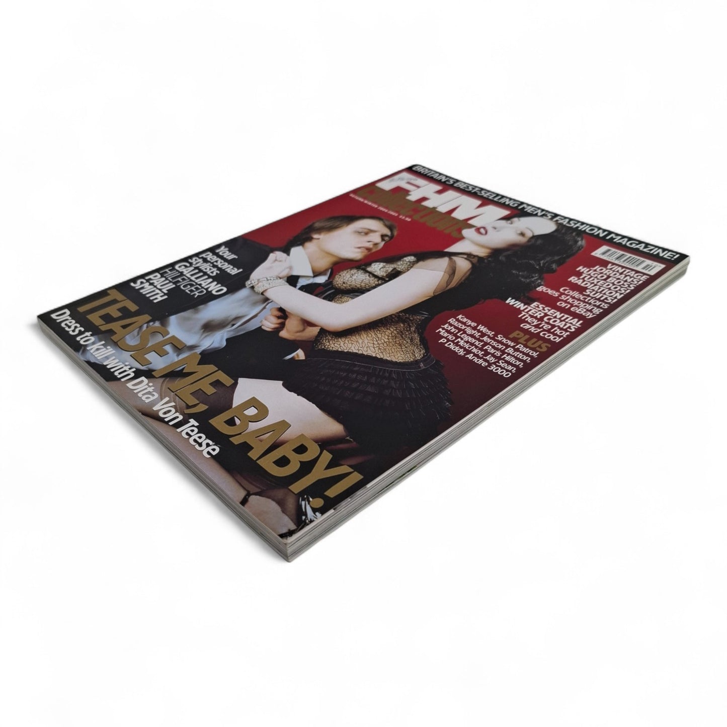 FHM Collections Magazine U.K Autum Winter 2004 / 2005 Dita Von Tesse