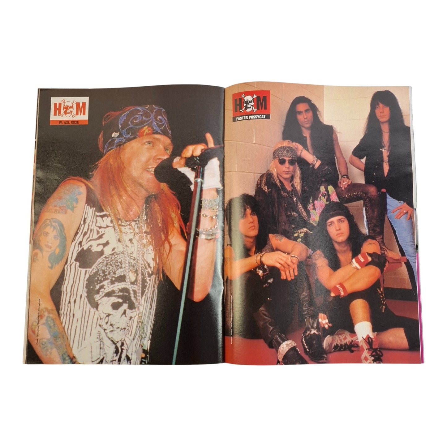 Hot Metal #23 Music Magazine January 1991 Metallica / Megadeth / Led Zeppelin