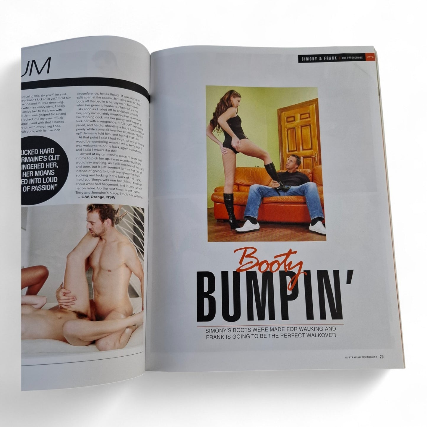 Australian PENTHOUSE FORUM Magazine Issue 2 Capri Cavanni