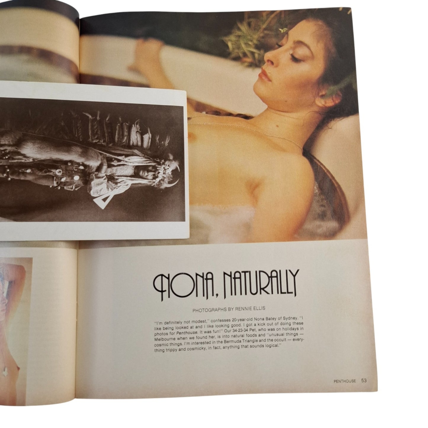 AUSTRALIAN PENTHOUSE Men's Magazine November 1980 Joni Flynn / Nona Batey