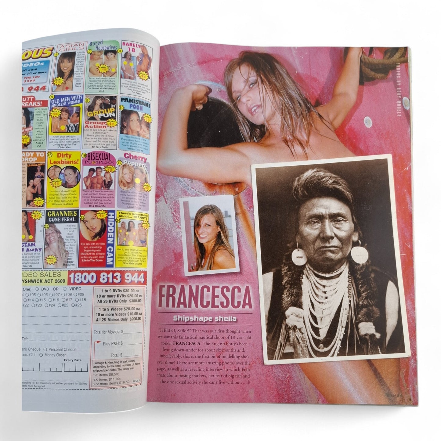 Australian People Magazine May 2005 Brooke Burke Francesca