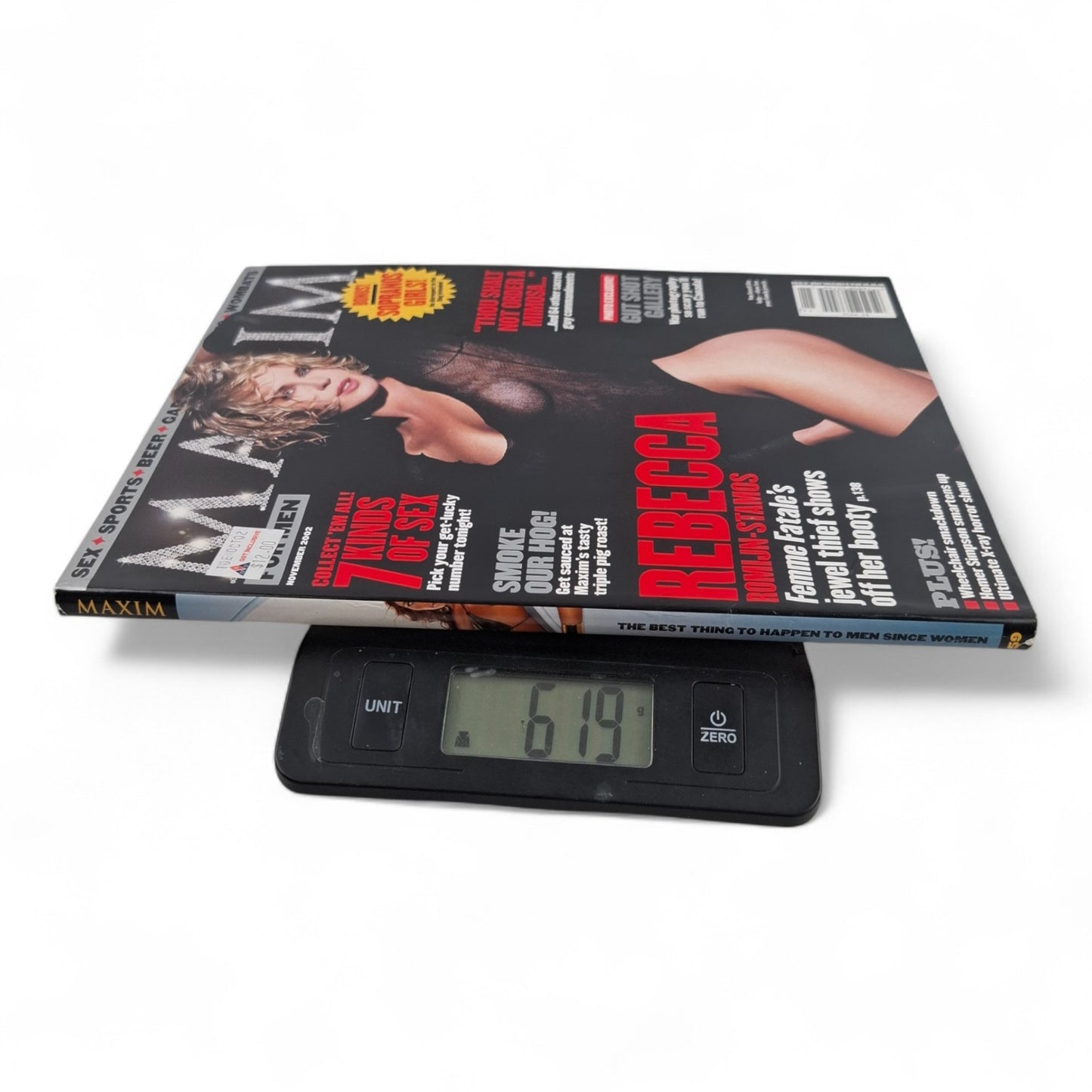 MAXIM Magazine November 2002 Rebecca Romijn-Stamos • Sopranos Girls COMPLETE