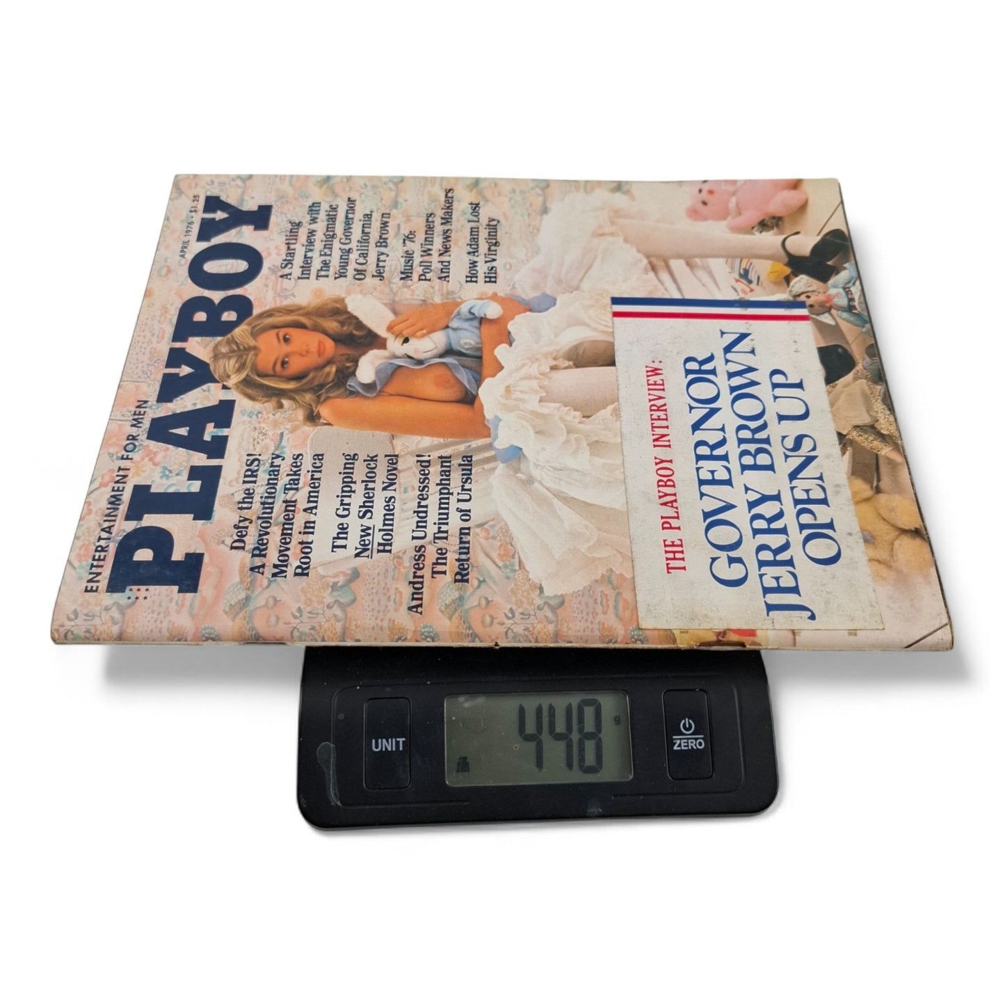 PLAYBOY MAGAZINE April 1976 Kristine De Bell Complete