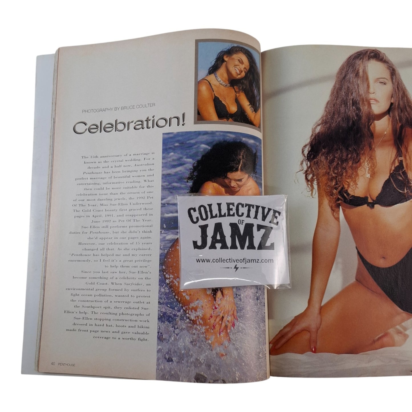 Australian Penthouse Magazine - October 1994 Black Label Suze DeMarchi