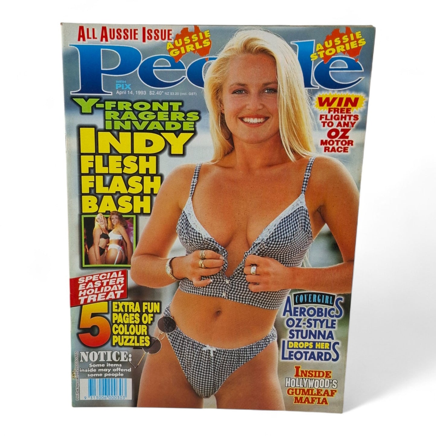 Australian PEOPLE MAGAZINE April 14th 1993 Cheetah Zylstra/ Nikki James
